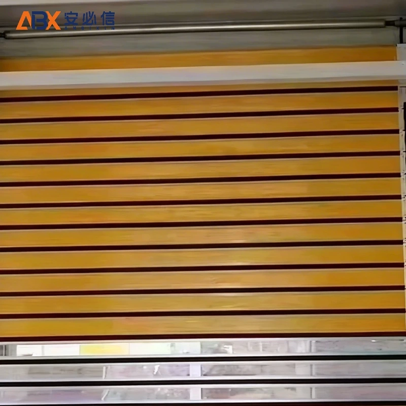 白银螺旋式高速门