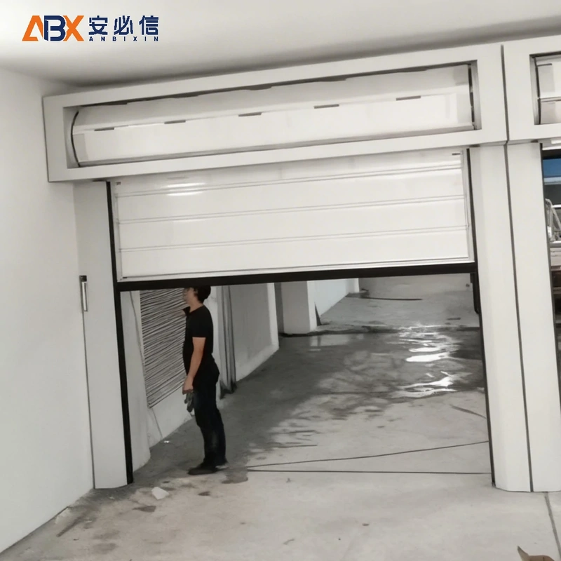 白银铝制高速门